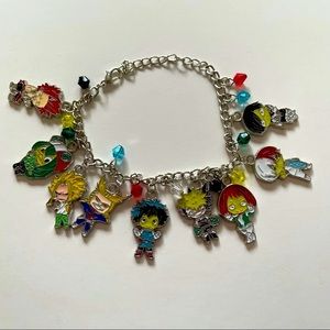 My Hero Academia Anime Manga Charm Bracelet